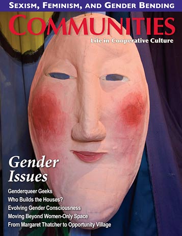 Gender Issues - Communities Magazine Cover - Spring #162