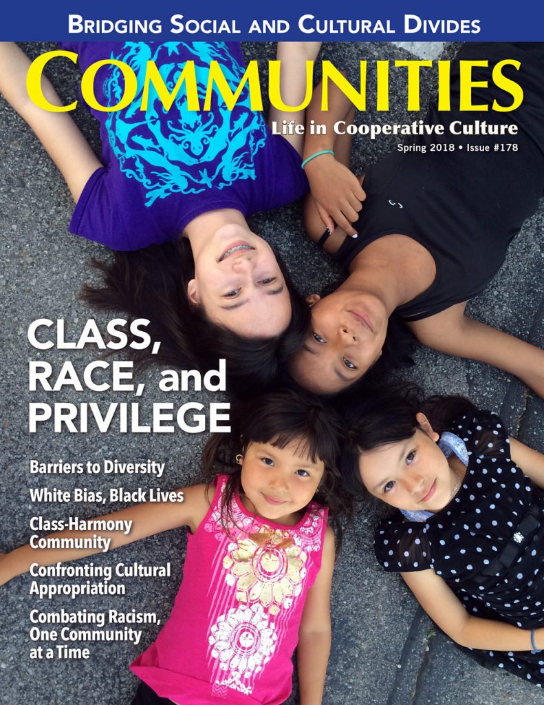 Communities Magazine #178 - Class, Race, and Privilege